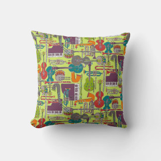 Coussin tissage jazz multi