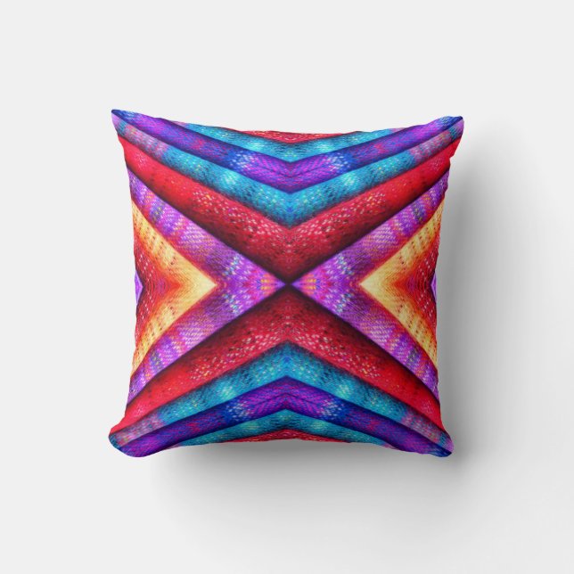 Coussin Tissu Abstrait (Recto)