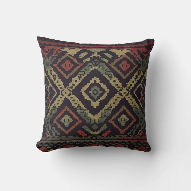 Coussin Tissu bohémien (Recto)