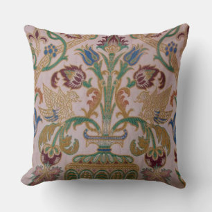 Coussin Tissu Damas antique
