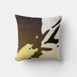 Coussin Tissu de boue africain imprimé urbain