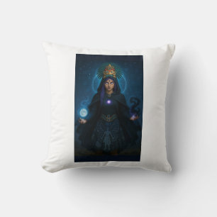 Coussin Tlazolteotl Goddess Décor à deux côtés