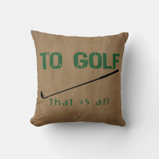 Coussin To Golf