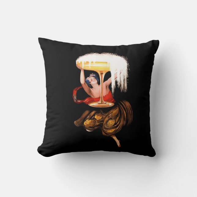 Coussin Toast au Champagne (Recto)