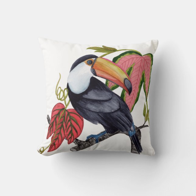 Coussin Toco Toucan (Recto)