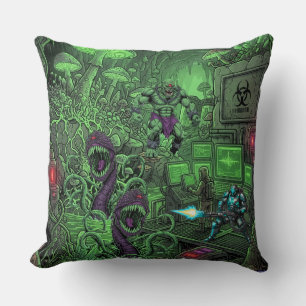 Coussin TOCOCLAWS Laboratoire de la caverne toxique - Chau