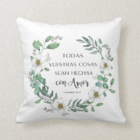 Todas vuestras cosas cosas, vers de la Bible espag