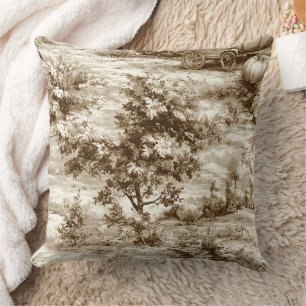 Coussin Toile de ferme Moisson de citrouilles Campagne (9)