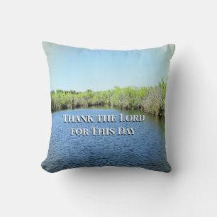 Coussin Toile de Gratitude Everglade Dawn