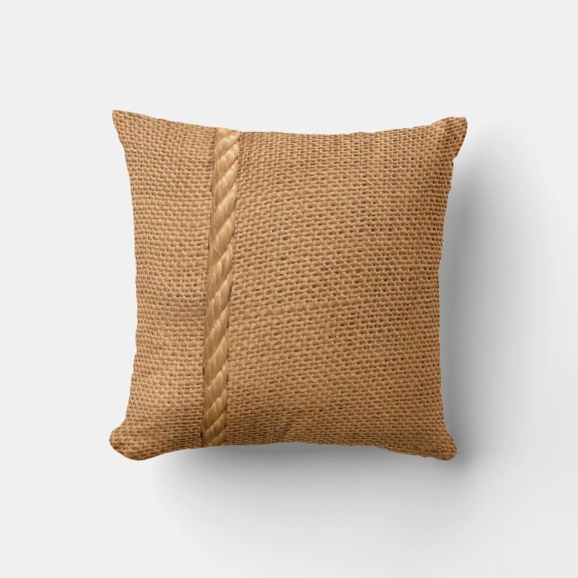 Coussin Toile de jute (Recto)