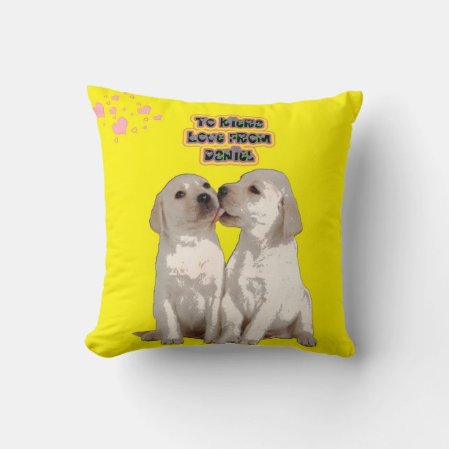 Coussin ToKieraLoveDaniel (Recto)