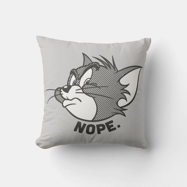 Coussin Tom Et Jerry | Tom Dit Non (Recto)