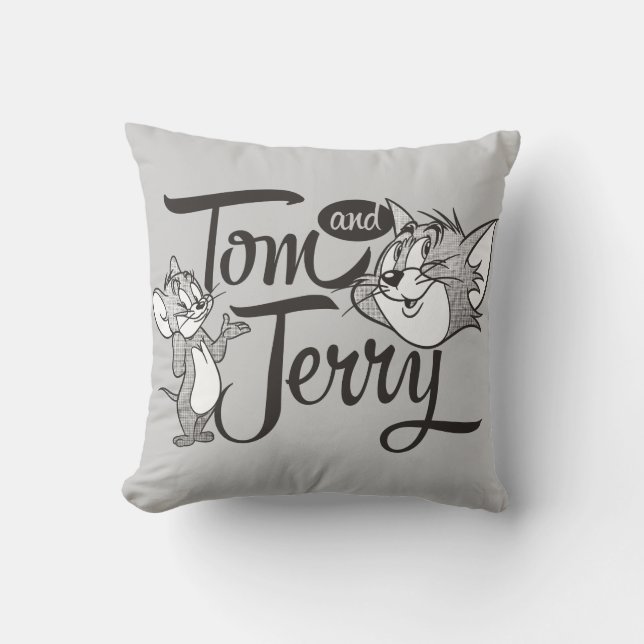 Coussin Tom Et Jerry | Tom Et Jerry Ont L'Air Doux (Recto)