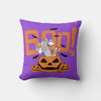 Coussin Tom & Jerry | Happy Halloween Boo