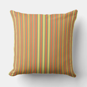 Coussin Tomate rayée