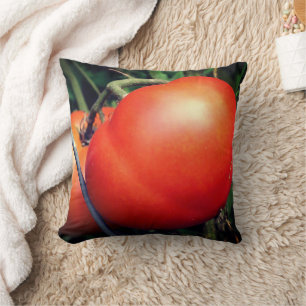 Coussin Tomates Rouge Ripe Garden Sur La Vigne