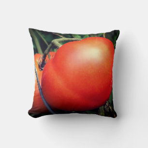 Coussin Tomates Rouge Ripe Garden Sur La Vigne