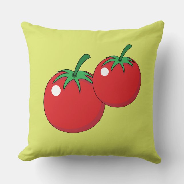 Coussin Tomato rouge (Recto)