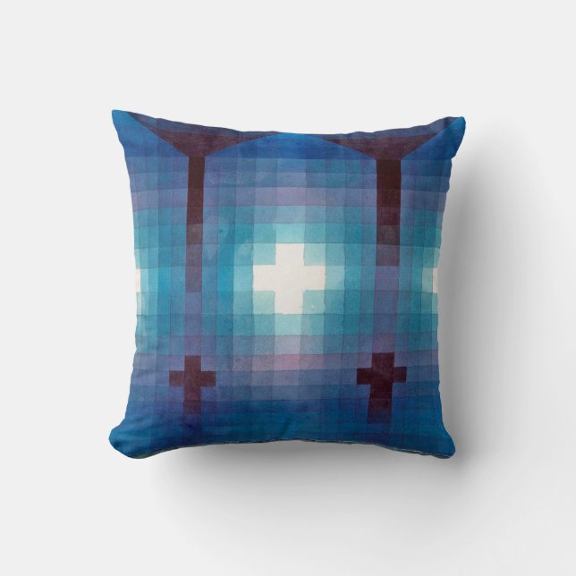 Coussin Tombeau en trois, Klee (Recto)