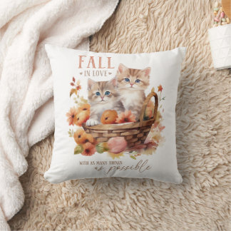 Coussin Tombez amoureux d'autant de choses que possible