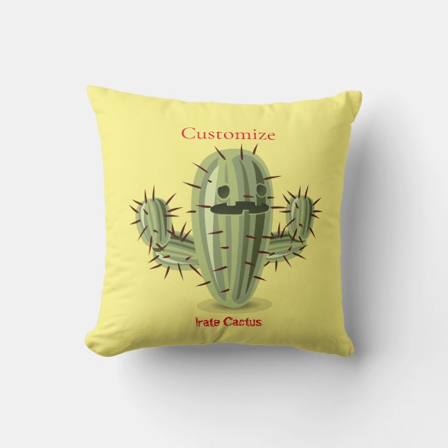 Coussin Tonnerre Irate Cactus Thunder_Cove (Recto)