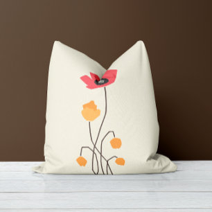 Coussin Tons de bonbons rétro Tige & Silence