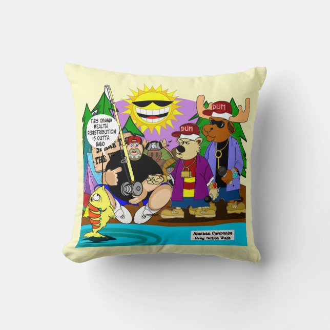 COUSSIN TOONE DE BUBBA / OBAMA COMMENTAIRE (Recto)