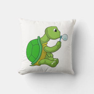 Coussin Tortue avec bulles de savon