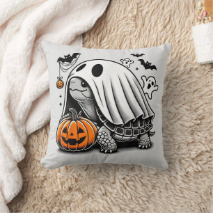 Coussin Tortue Citrouille Terrapin Tortue Halloween
