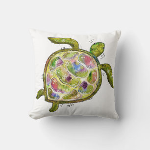 Coussin Tortue de mer mignonne