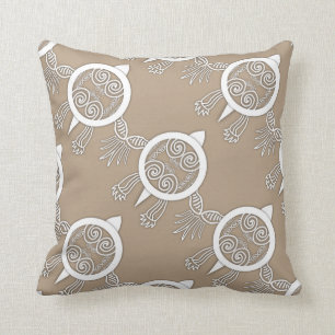 Coussin Tortue de tatouage