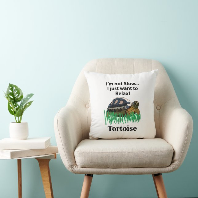 Coussin Tortue Relaxation Animal Nature Drôle (Chaise)