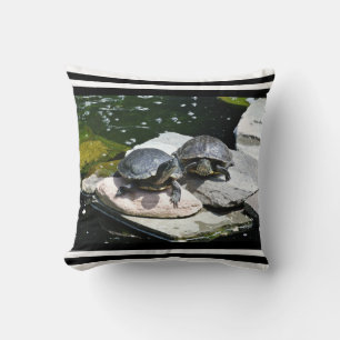 Coussin Tortues jumelles -