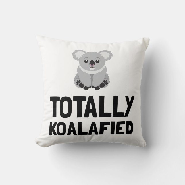 Coussin Totalement Koalafied (Recto)