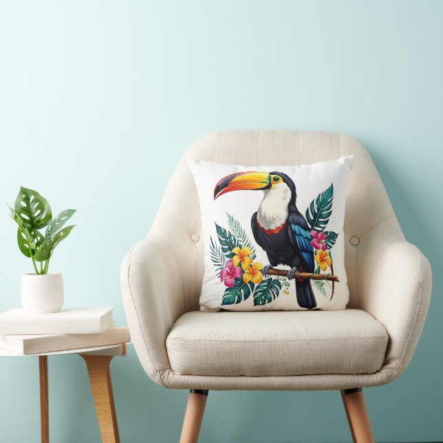 Coussin toucan (Chaise)