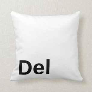 Coussin Touche de suppression