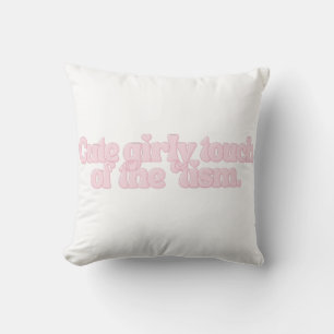Coussin Toucher Féminin Mignon du ’Tisme, une Esthétique D