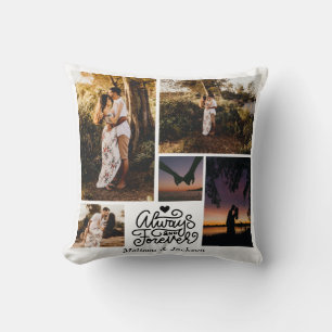 Coussin Toujours Et À Jamais 5 Photos Collage Saint-Valent