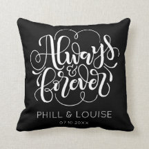 Toujours et pour toujours - personnalisé et couleu