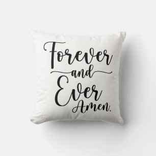 Coussin Toujours et toujours Amen