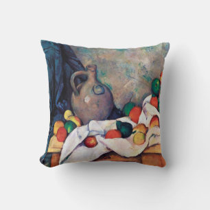 Coussin Toujours la vie avec les fruits, Paul Cezanne