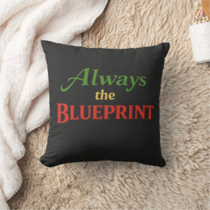 Coussin Toujours le plan directeur 