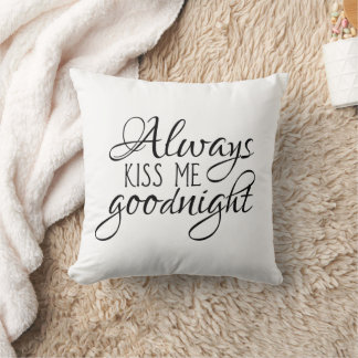 Coussin Toujours m'embrasser