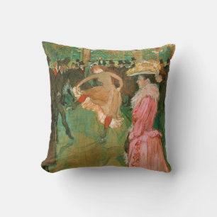 Coussin Toulouse-Lautrec - Au Rouge, La Danse
