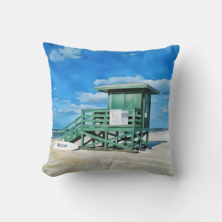 Coussin Tour de surveillance Siesta Key Green LifeGuard Co