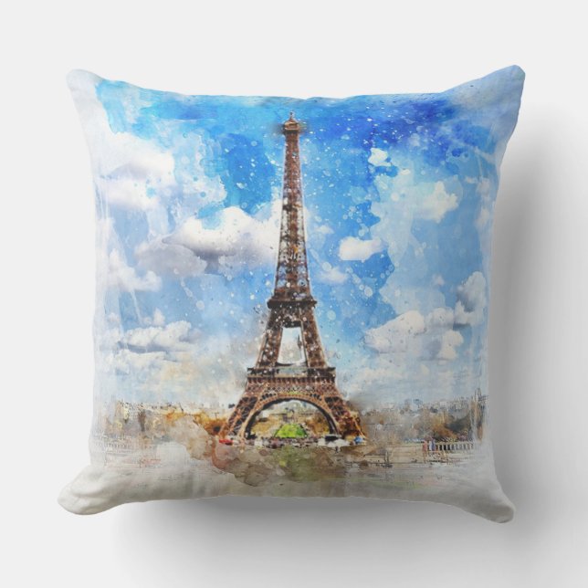 Coussin Tour Eiffel (Recto)