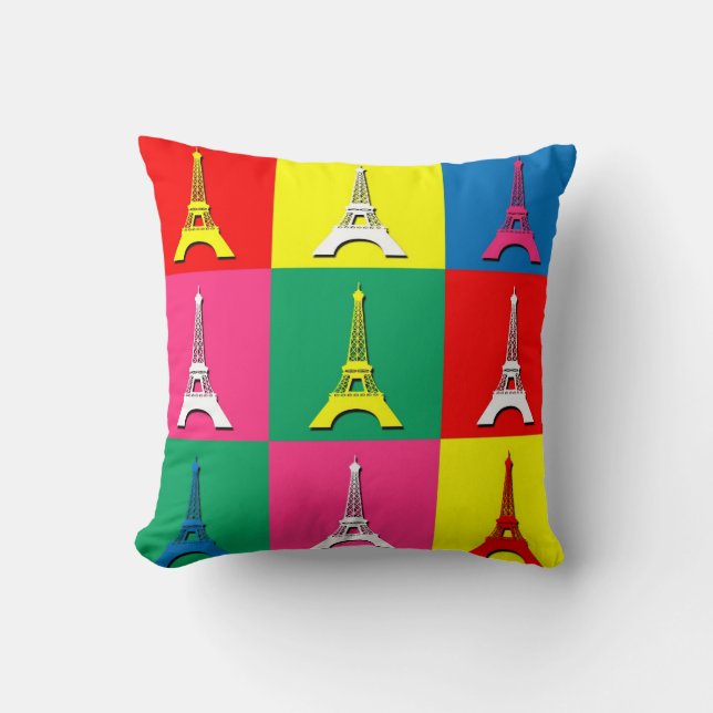 Coussin Tour Eiffel (Recto)