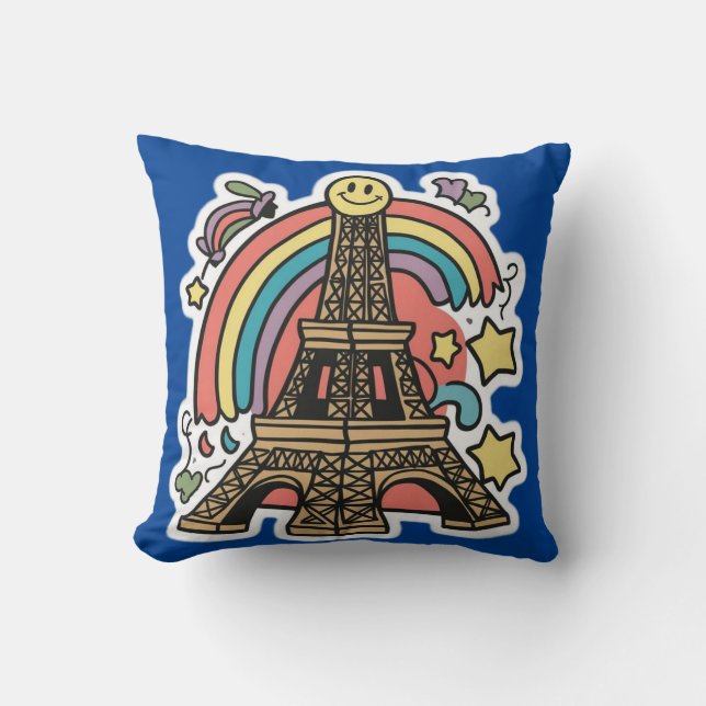 Coussin Tour Eiffel (Recto)