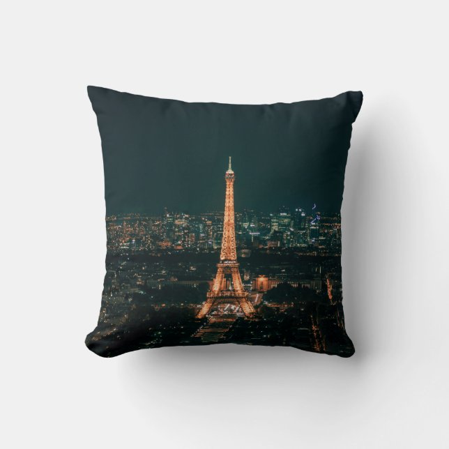 COUSSIN TOUR EIFFEL LA NUIT (Recto)