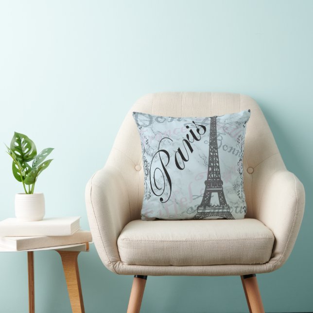 Coussin Tour Eiffel Paris (Chaise)